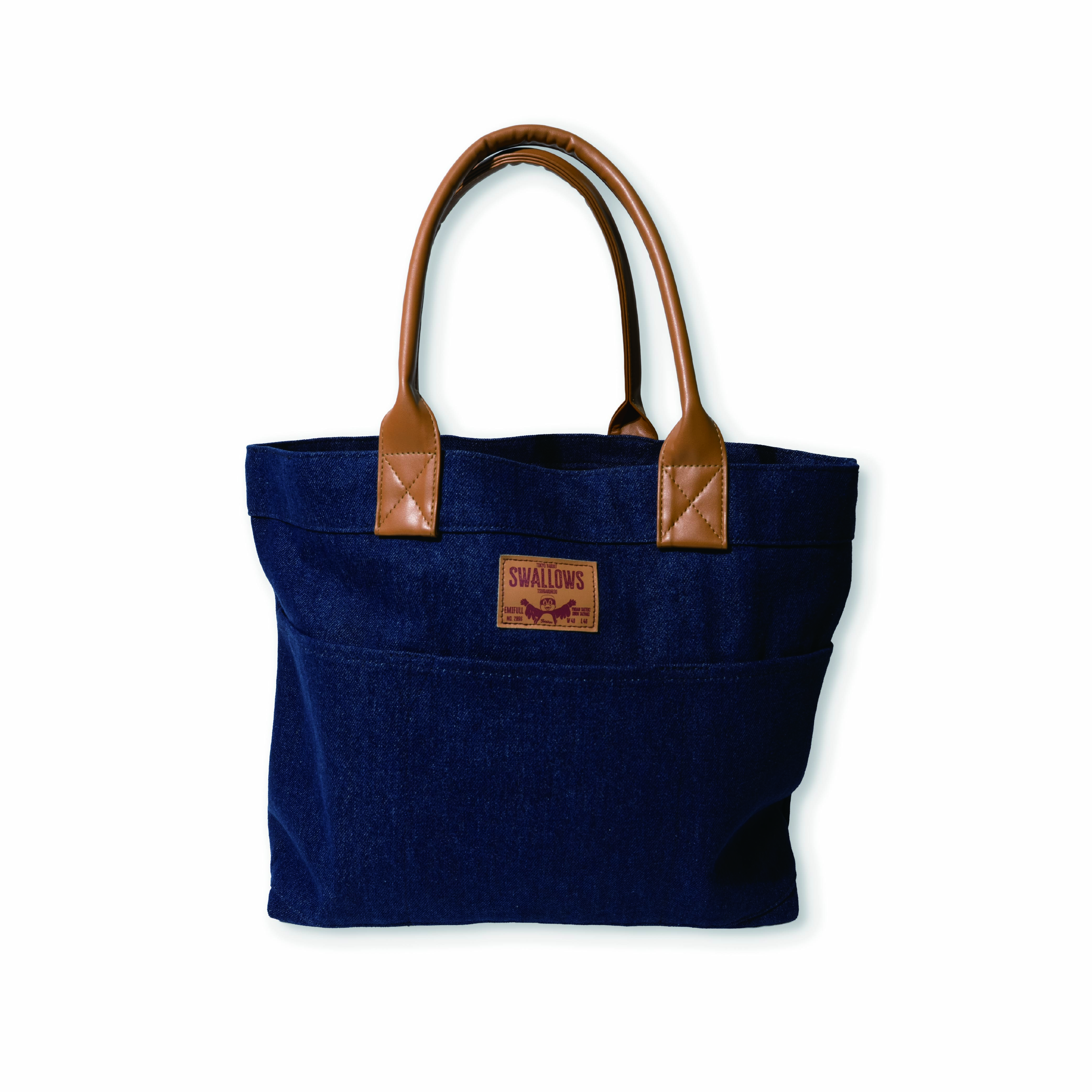 【2026年新商品】ポケットトートバッグ（デニム/ヒッコリー）