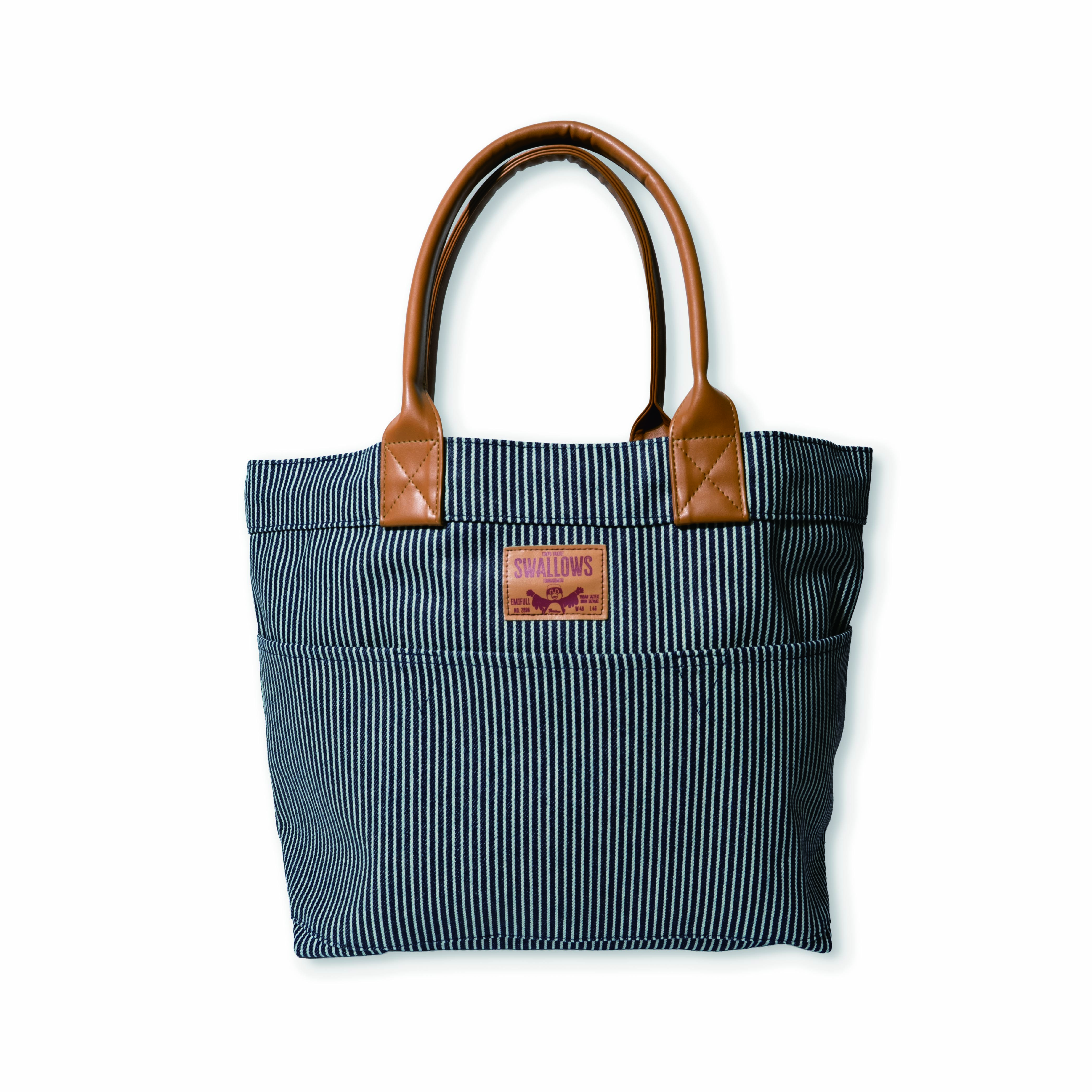 【2026年新商品】ポケットトートバッグ（デニム/ヒッコリー）