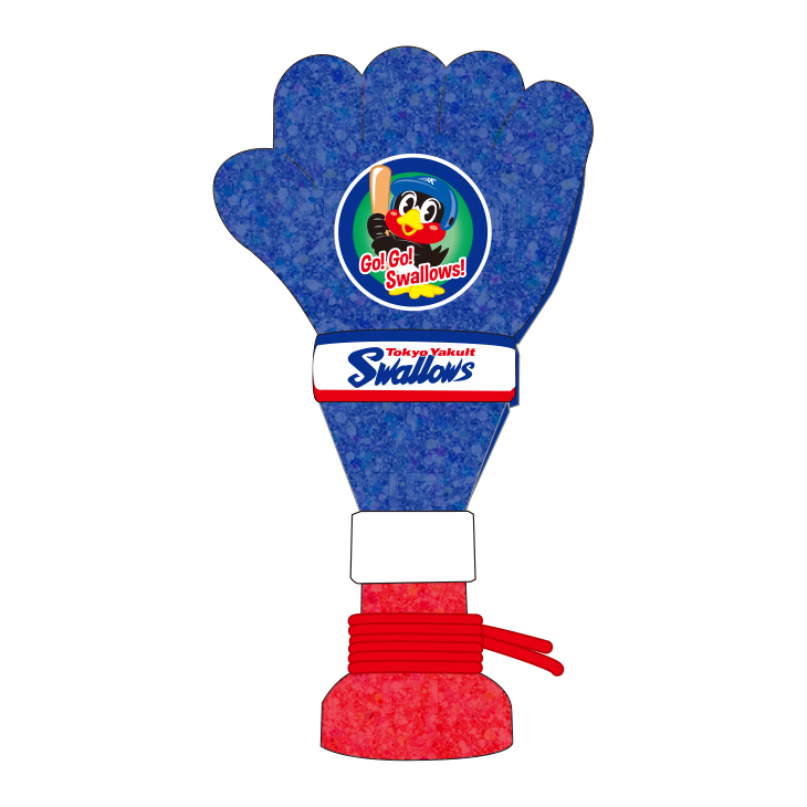 【2026年新商品】【継続】応援ハンド（ラメ）つば九郎