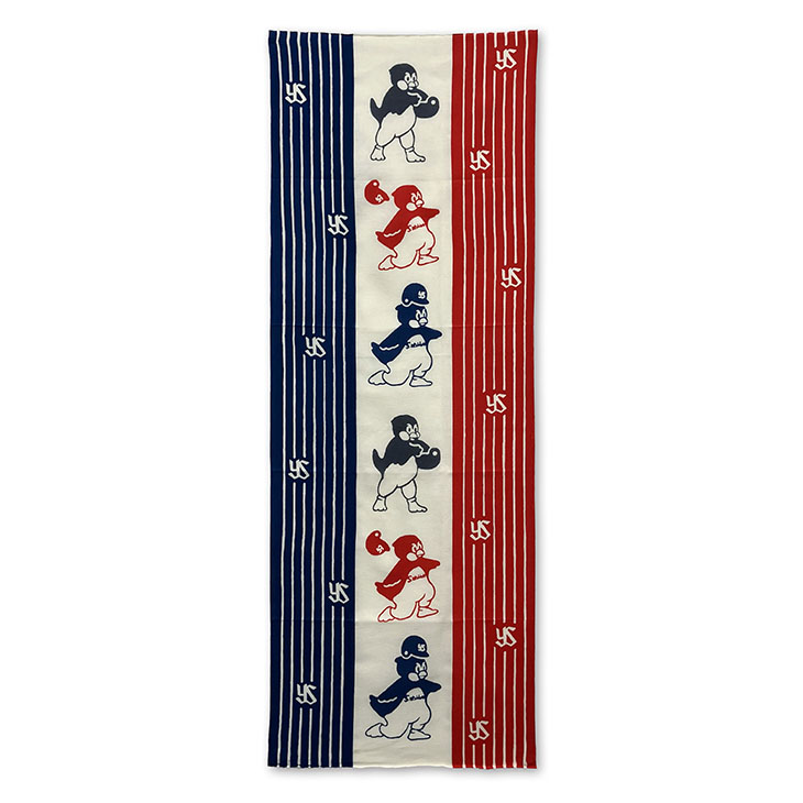 【2026年新商品】かまわぬコラボてぬぐい　トリコロールくるりんぱ