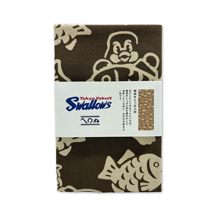 【2026年新商品】かまわぬコラボてぬぐい　鯛焼きとつば九郎