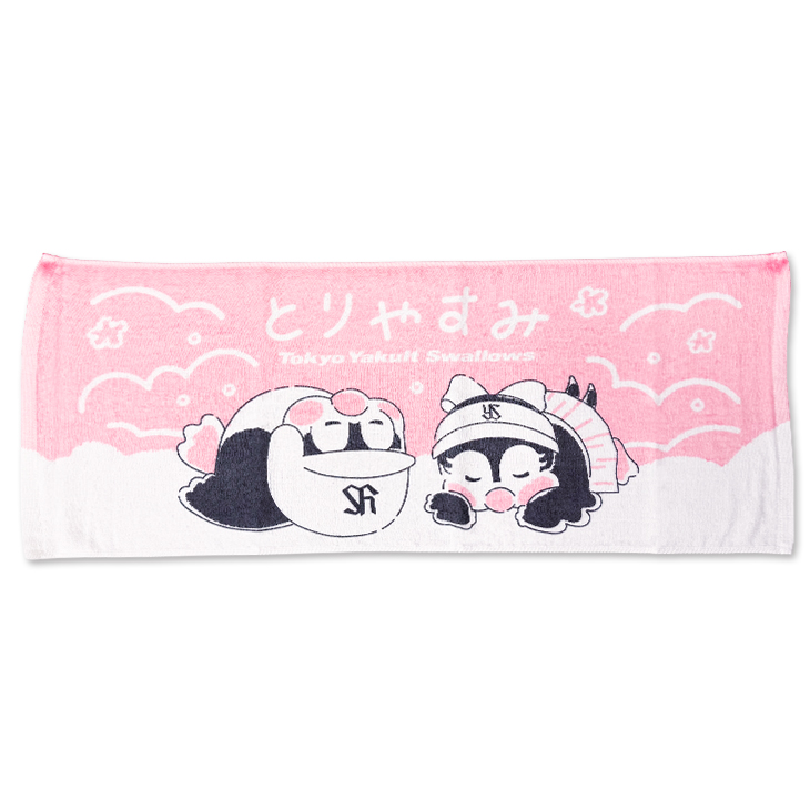 【2026年新商品】ゆるつばガーゼフェイスタオル（とりやすみ）