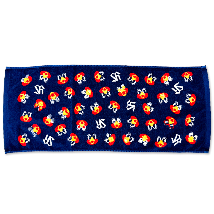 【2026年新商品】フェイスタオル（つば九郎百面相）