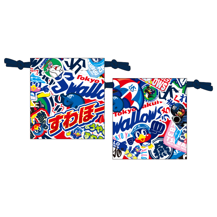 【2026年新商品】ミニ巾着（ステッカーぺたぺた）