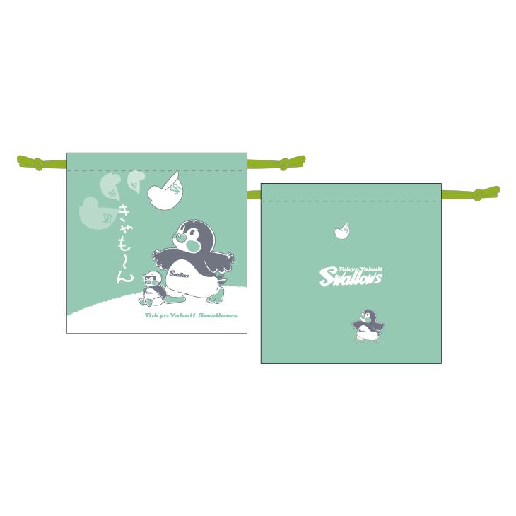 【2026年新商品】ゆるつば巾着（きゃも～ん）