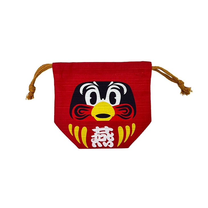 【2026年開幕新商品】ダルマ風巾着（5色）