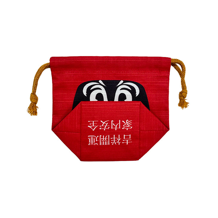 【2026年開幕新商品】ダルマ風巾着（5色）