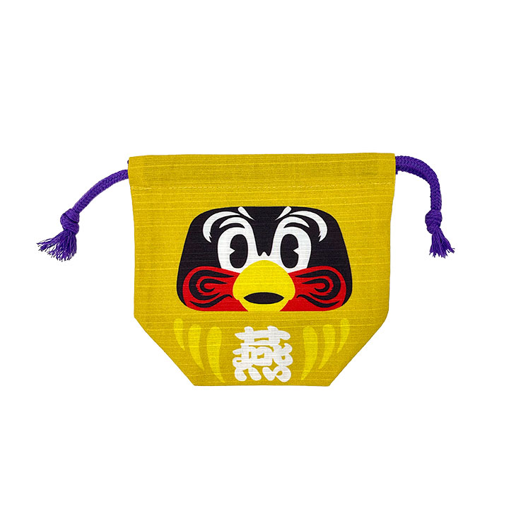 【2026年開幕新商品】ダルマ風巾着（5色）