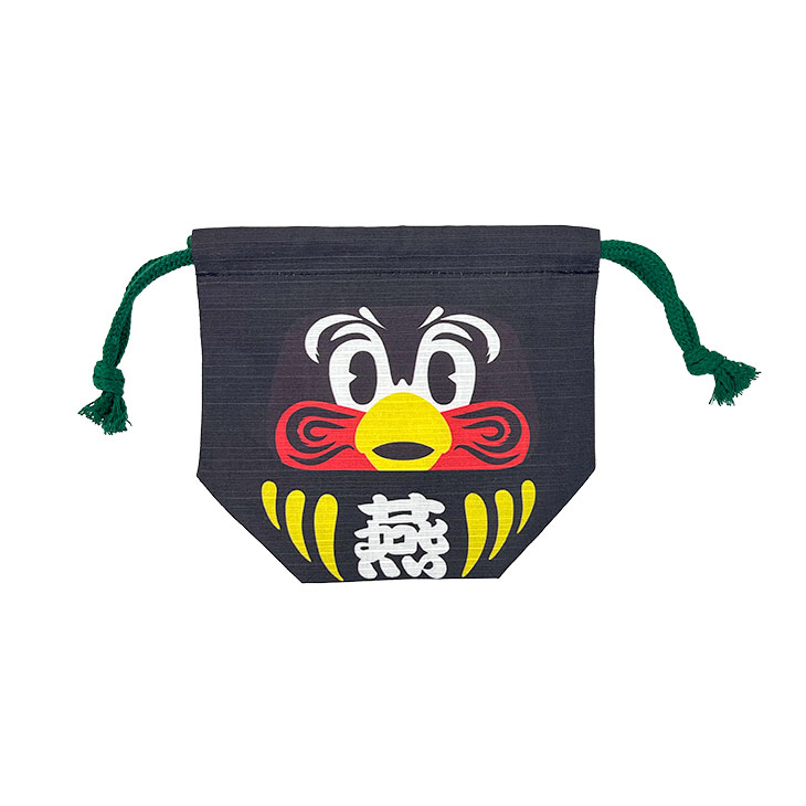 【2026年開幕新商品】ダルマ風巾着（5色）