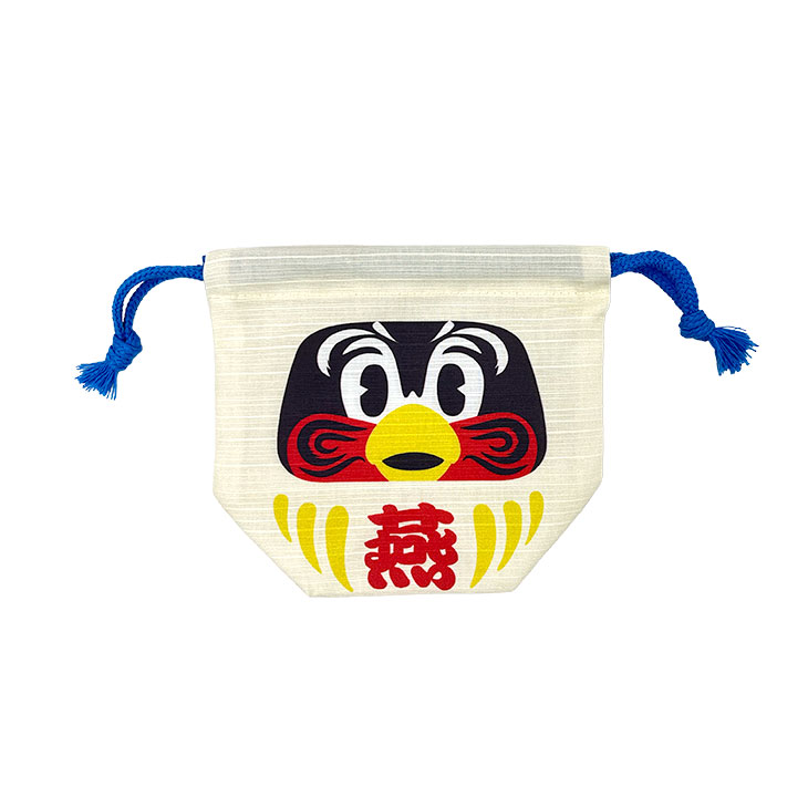 【2026年開幕新商品】ダルマ風巾着（5色）