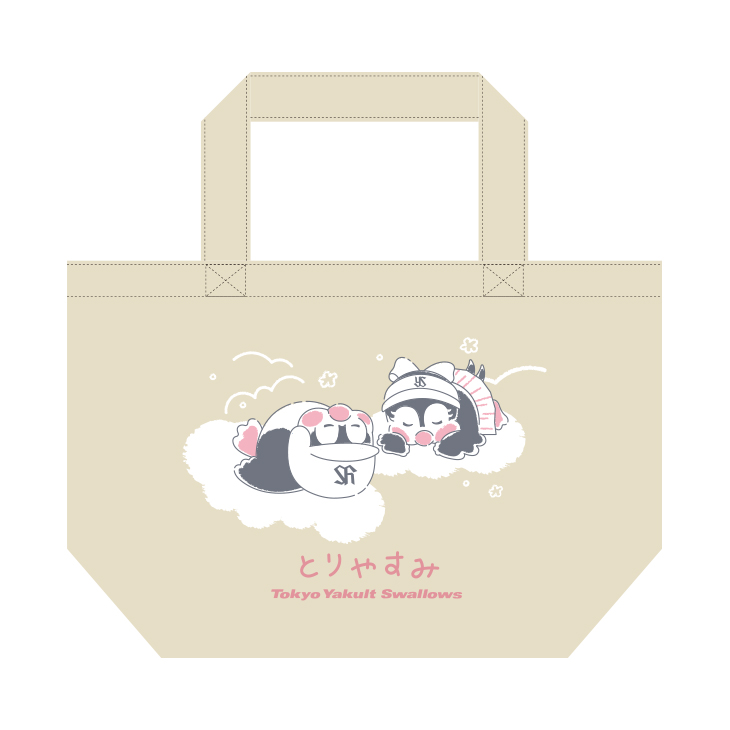 【2026年新商品】ゆるつばランチトートバッグ（とりやすみ）