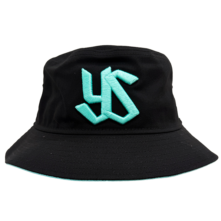 【2026年新商品】BUCKET YSロゴ（ブラック/ブルーティント）
