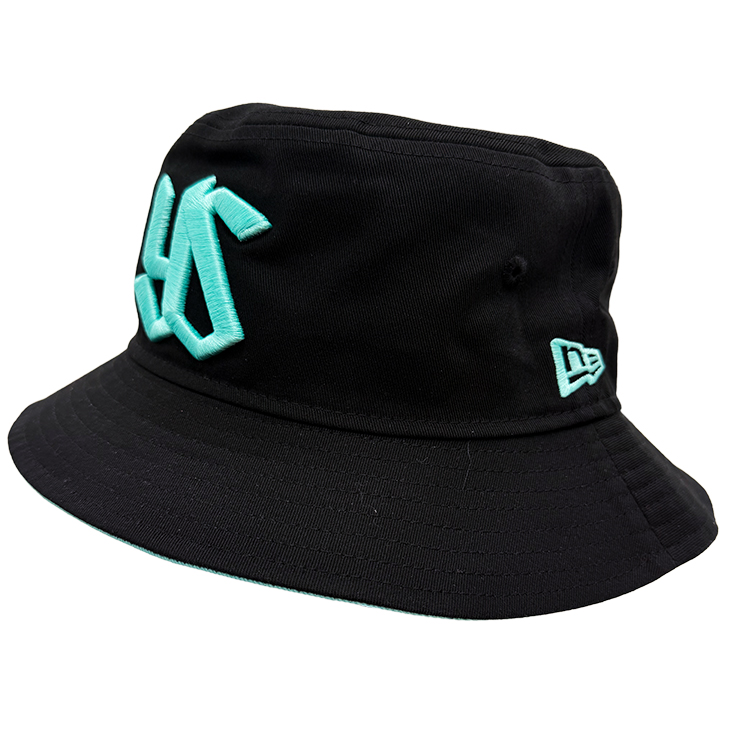 【2026年新商品】BUCKET YSロゴ（ブラック/ブルーティント）