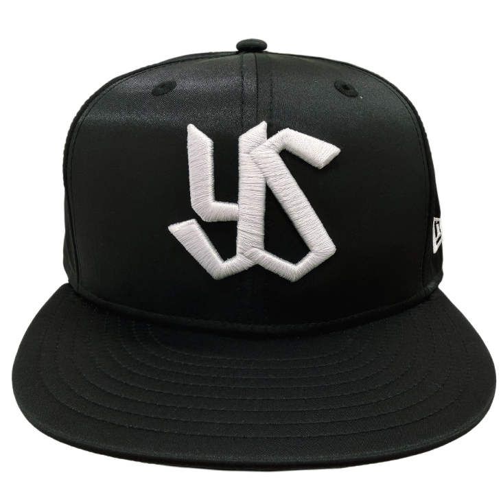【2026年新商品】9FIFTY YSロゴ サテン生地（ブラック）