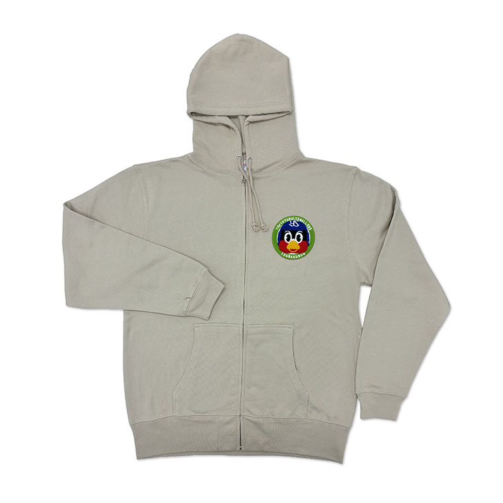 【2026年新商品】つば九郎 サガラワッペンパーカー（ライトサンド）