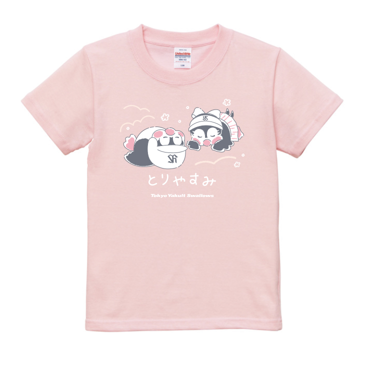 【2026年新商品】ゆるつばキッズTシャツ（とりやすみ）100cm/120cm/140cm