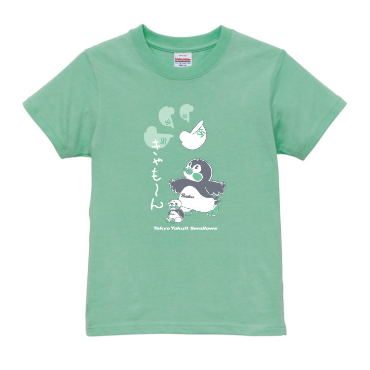 【2026年新商品】ゆるつばキッズTシャツ（きゃも～ん）100cm/120cm/140cm