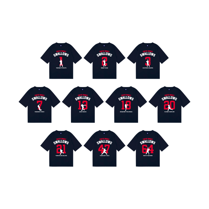 【2026年新商品】2026プレイヤーズ5部丈Tシャツ（10選手）