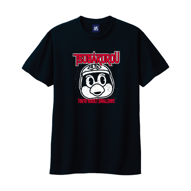 【2026年新商品】シンプルつば九郎Tシャツ（ブラック）