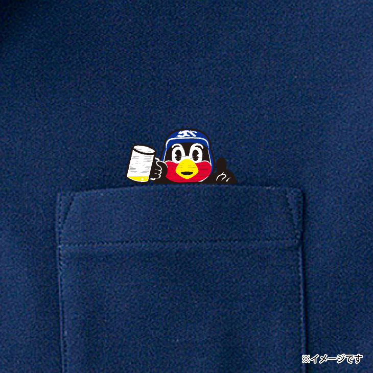 【2026年新商品】ポケット付き刺繍ポロシャツ（おかわり！/ネイビー）