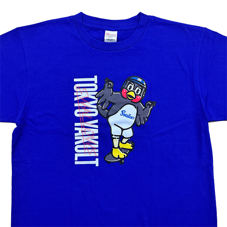 【2026年新商品】スケートライクつば九郎Tシャツ（ブルー）