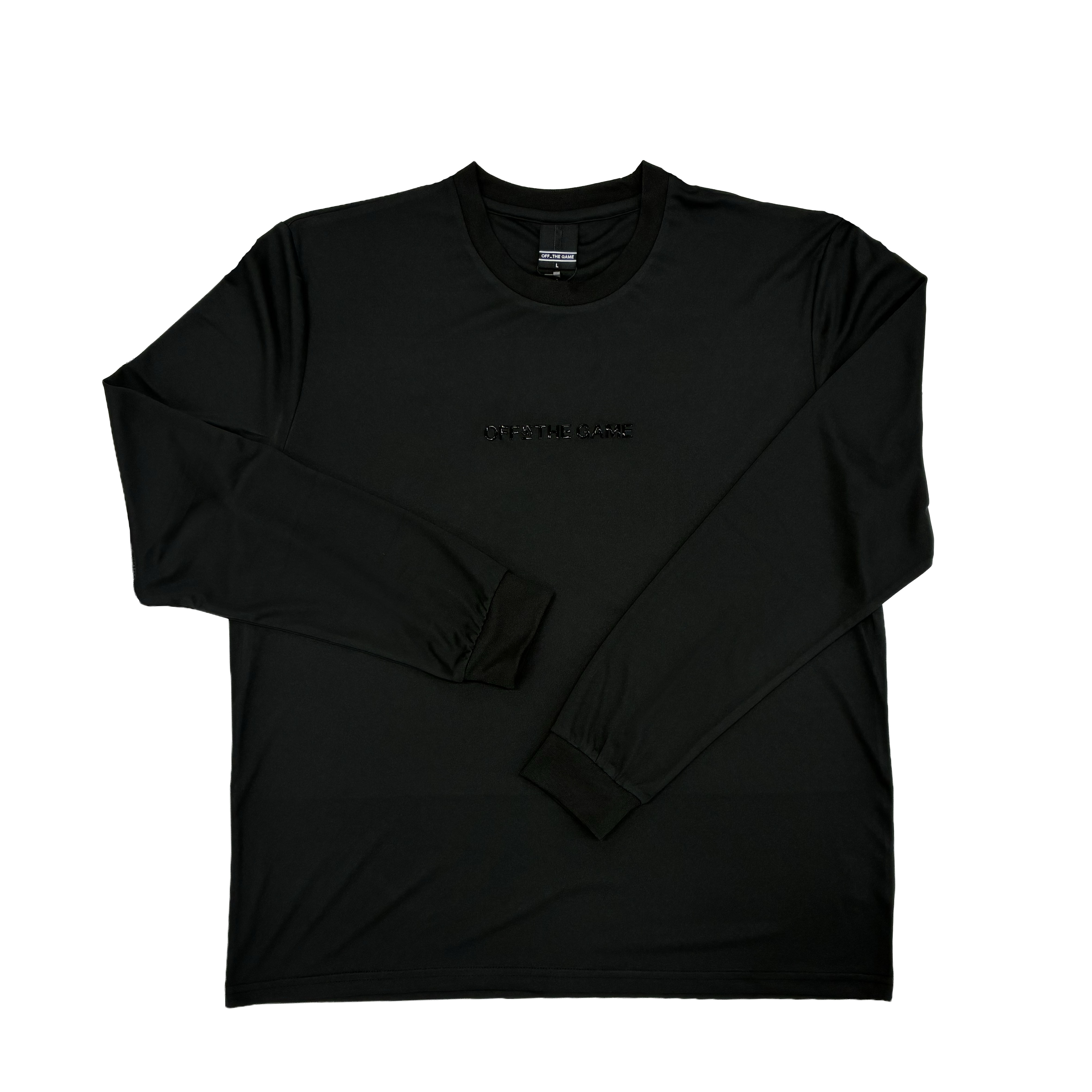 【2026年新商品】26OFF THE GAME長袖ロゴTシャツ（Black）