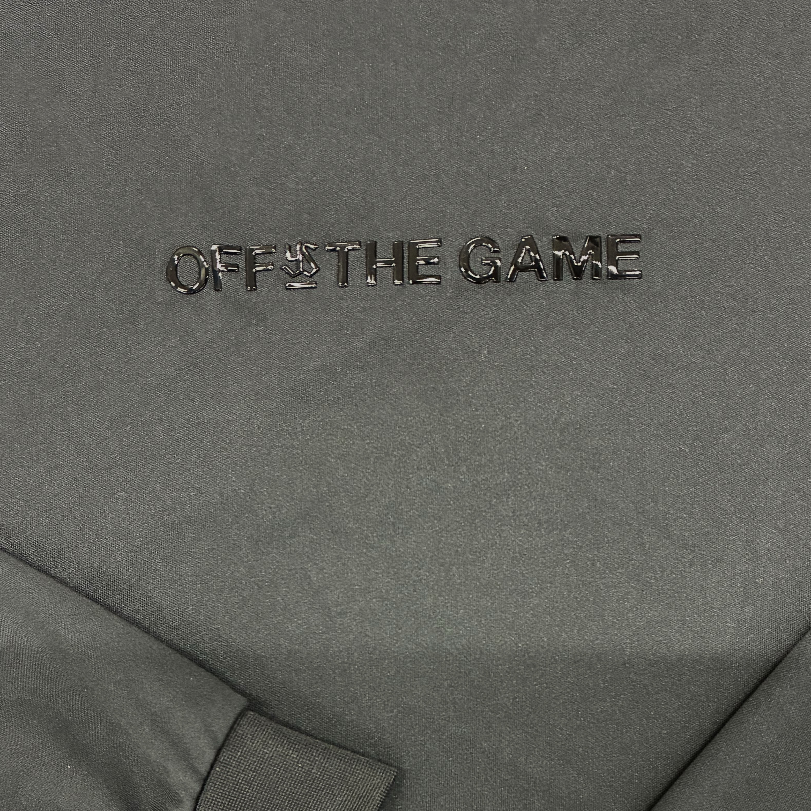 【2026年新商品】26OFF THE GAME長袖ロゴTシャツ（Black）
