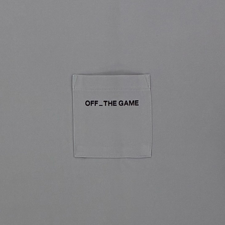 【2026年新商品】26OFF THE GAME半袖ポケットTシャツ（Gray）