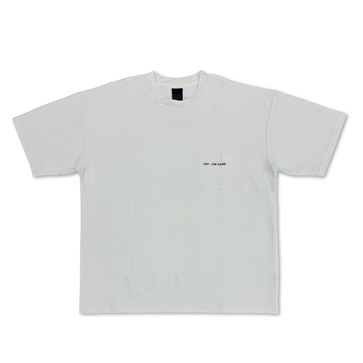 【2026年新商品】26OFF THE GAME半袖ポケットTシャツ（White）
