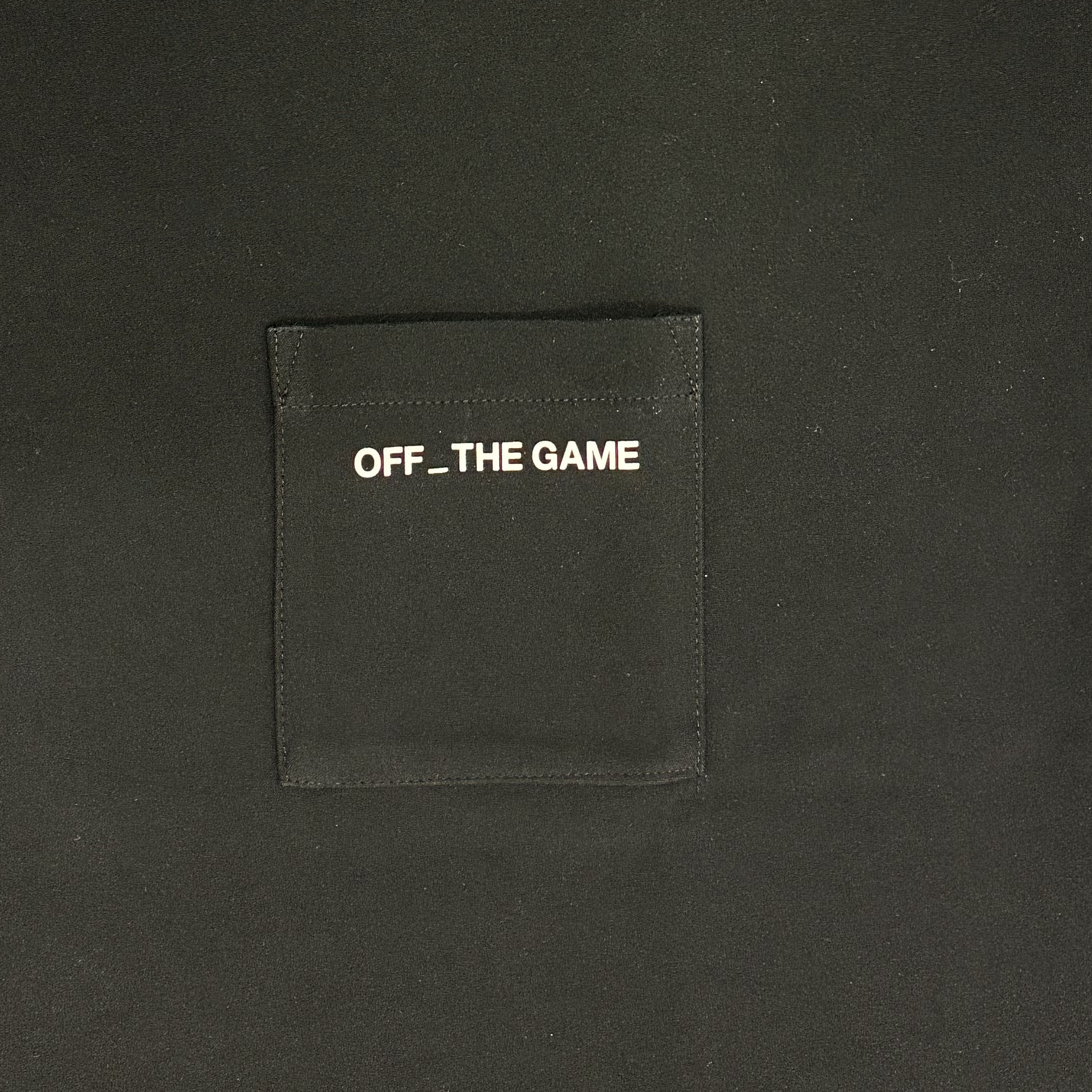 【2026年新商品】26OFF THE GAME半袖ポケットTシャツ（Black）
