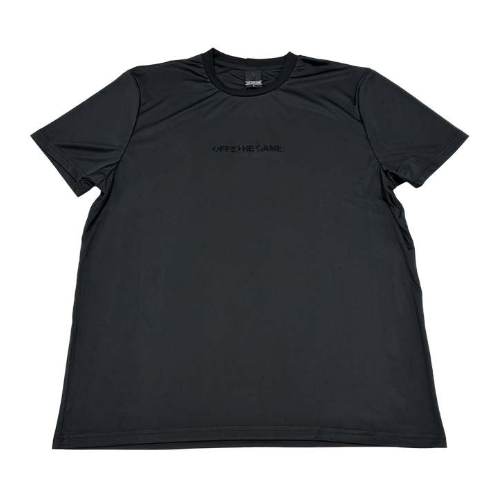 【2026年新商品】26OFF THE GAME半袖ロゴTシャツ（Black）