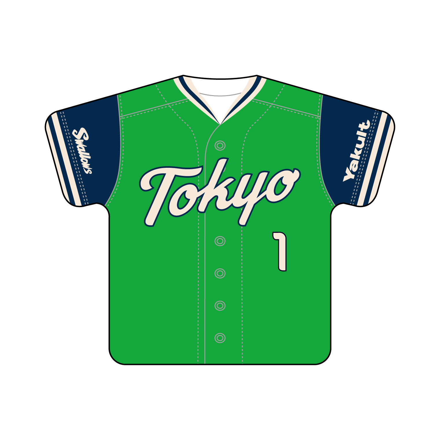 【2026年燕プロジェクト】燕パワーユニホーム型クッション