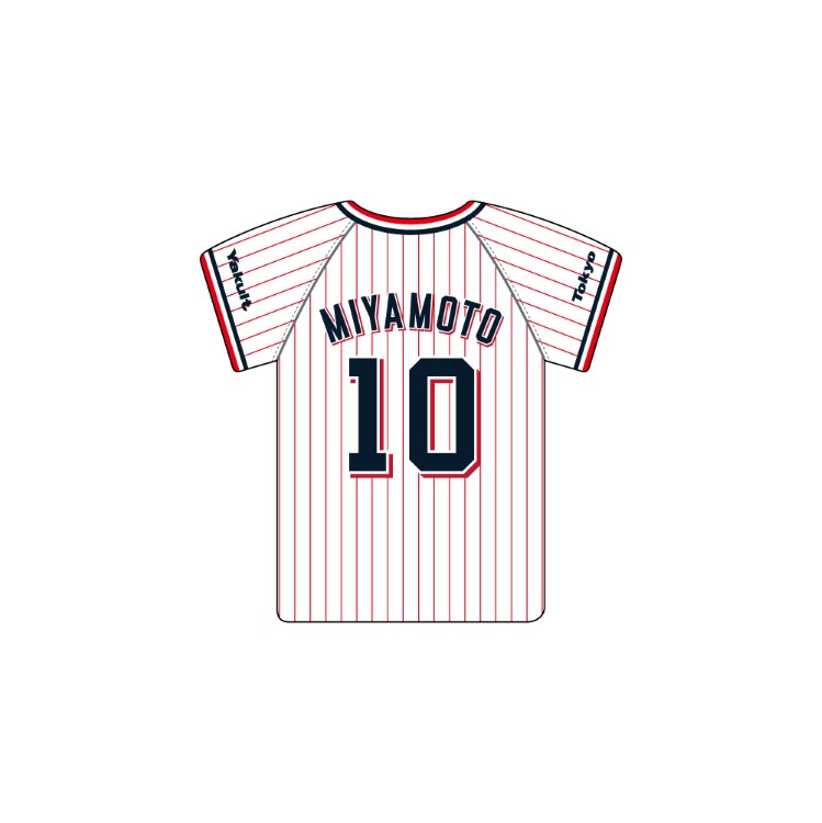 【2026年オープン戦新商品】ユニホーム型カーマグネット（Home & Visitor）