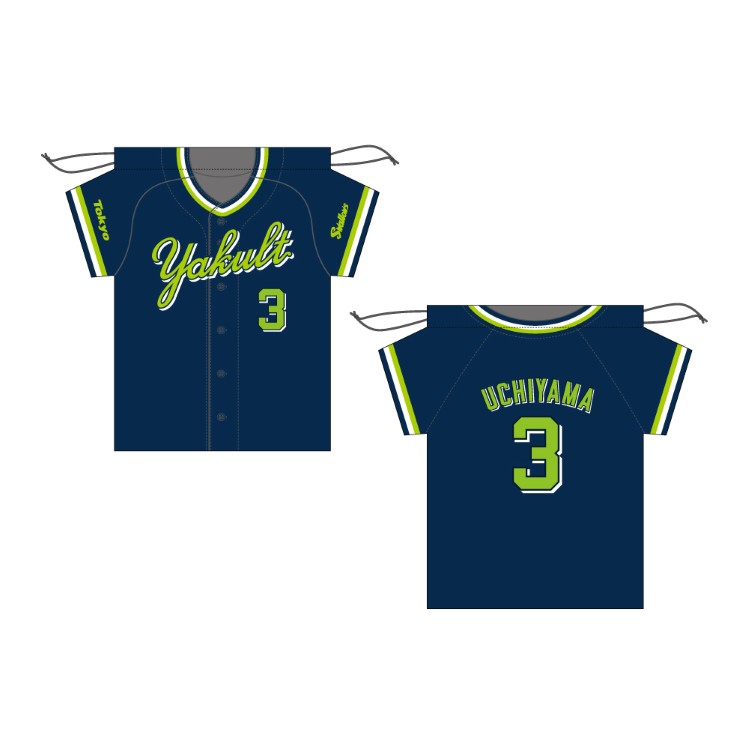 【2026年オープン戦新商品】ユニホーム型巾着（Home & Visitor）