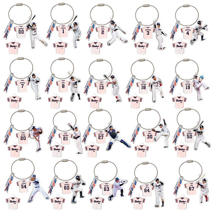 【2026年オープン戦新商品】燕心全開 シークレット3連ワイヤーキーリング