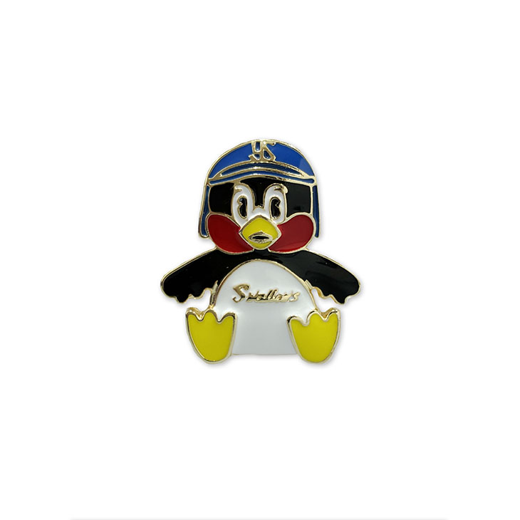 【2026年開幕新商品】メタルつば九郎ブローチ