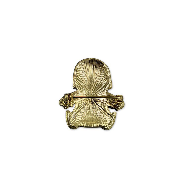 【2026年開幕新商品】メタルつば九郎ブローチ