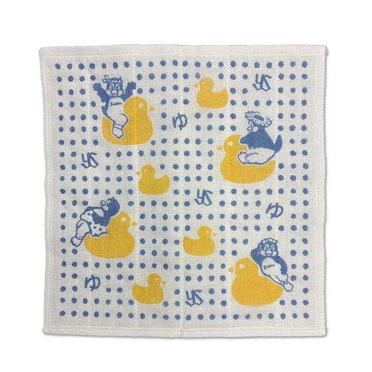 【2026年開幕新商品】かまわぬコラボかや生地ふきん　ぷかぷか