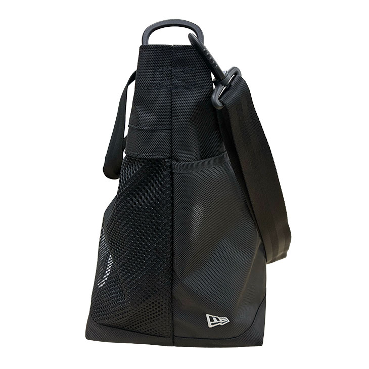 【2026年4月つばの日】ジムトートバッグ NEWERA×2896BOXロゴ（BLACK）