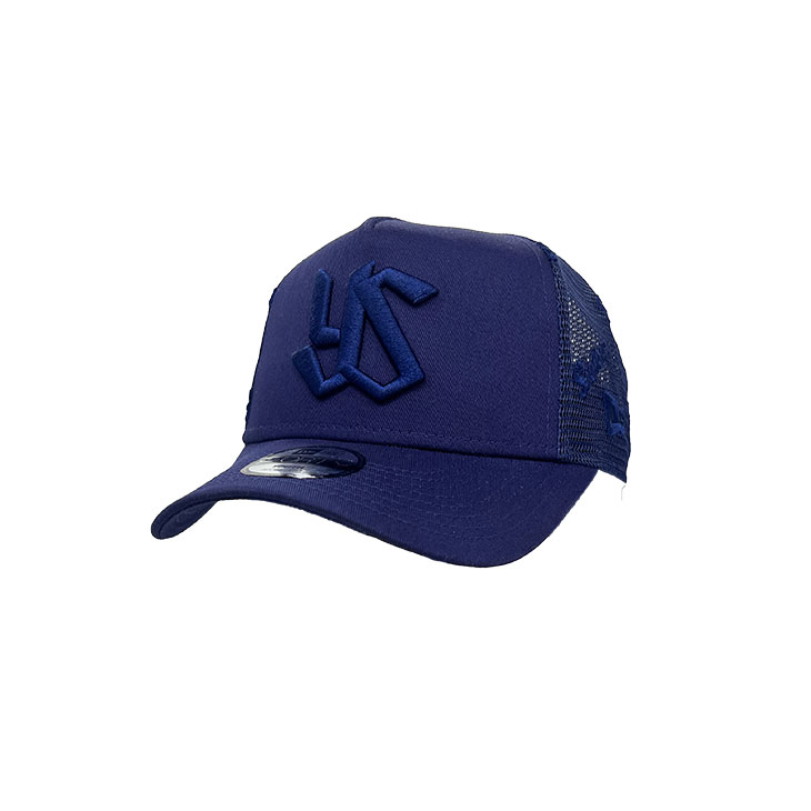 【夏直前！キャップ祭り】キッズ YOUTH AFRAME TRUCKER YSロゴ（NAVY）