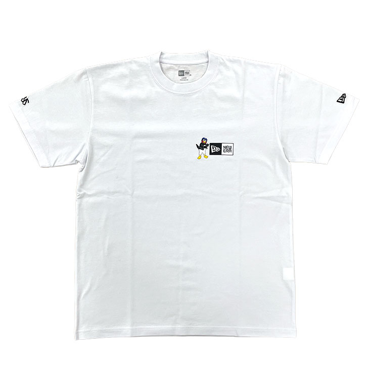 【2026年なとぅ新商品7/31】NEWERA×つば九郎BOXロゴTシャツ（ホワイト）