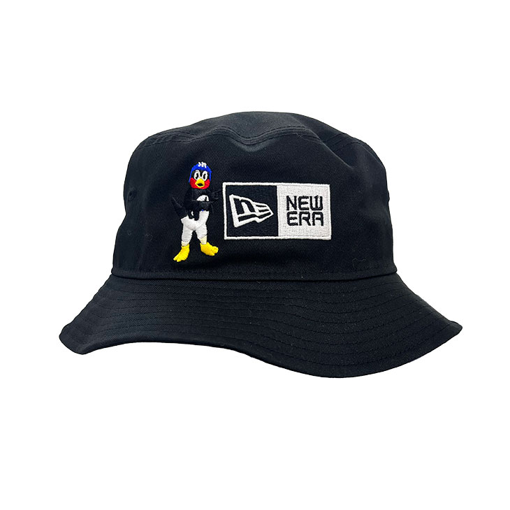 【2026年5月つばの日】BUCKET NEWERA×2896BOXロゴ（BLACK）