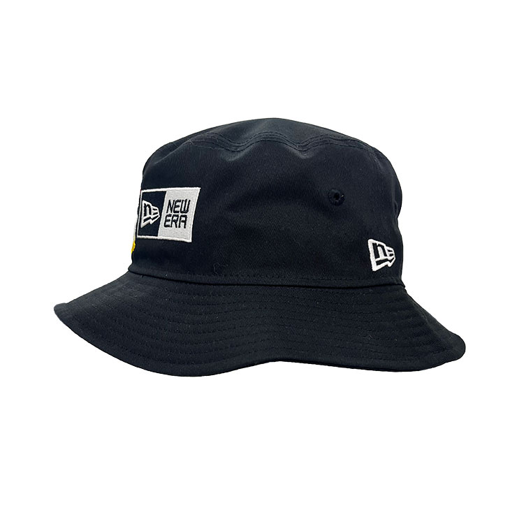 【2026年5月つばの日】BUCKET NEWERA×2896BOXロゴ（BLACK）