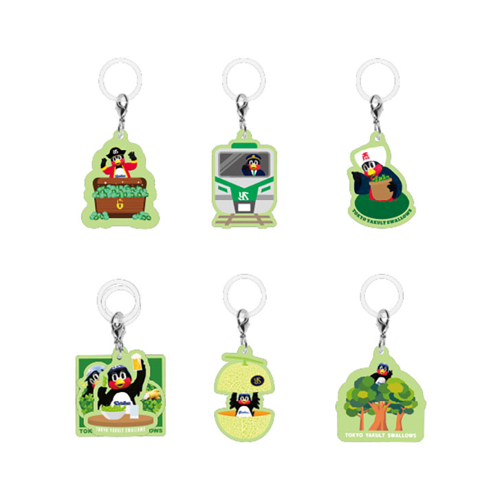 【2026年燕プロジェクト】つば九郎「さあ、ミドれ」チャーム（スワローズガチャ）