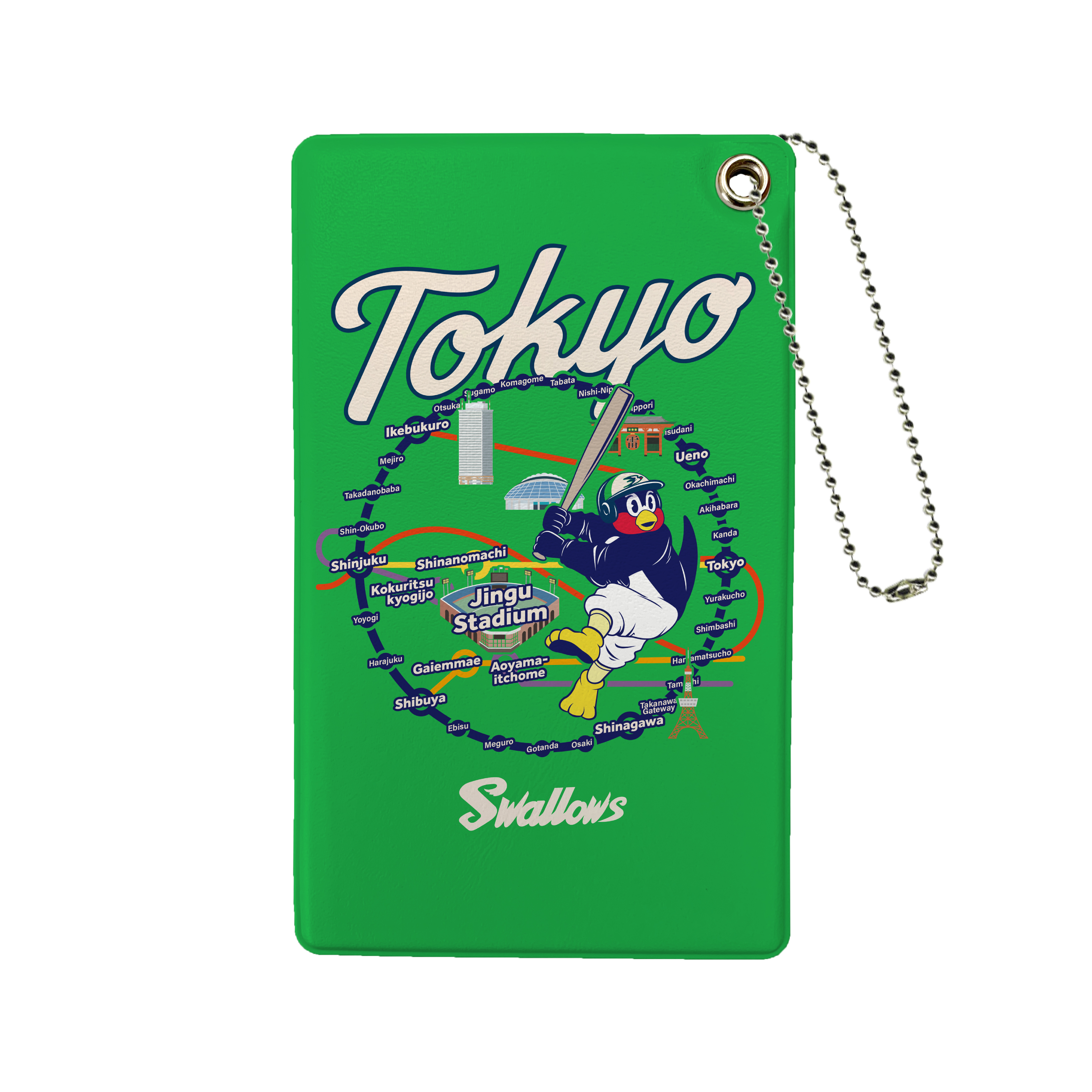 【2026年燕プロジェクト】つば九郎TOKYOパスケース