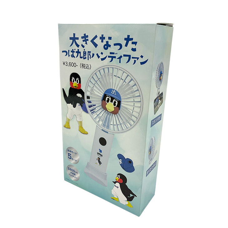 【2026年なとぅ新商品】大きくなったつば九郎ハンディファン