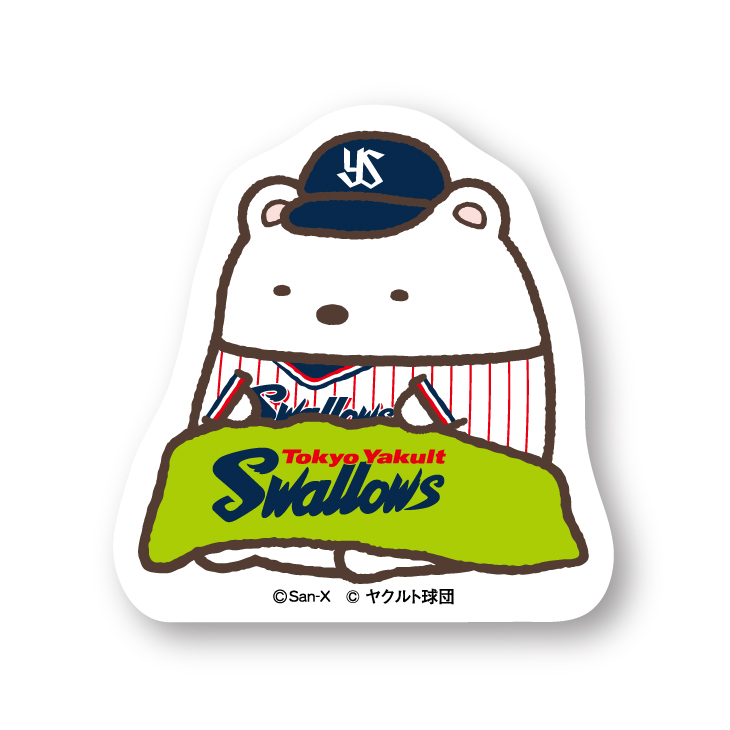 すみっコぐらし×スワローズ ステッカー（シークレット）7