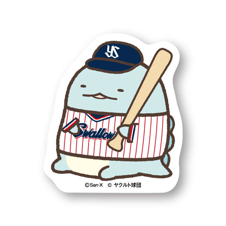 すみっコぐらし×スワローズ ステッカー（シークレット）7