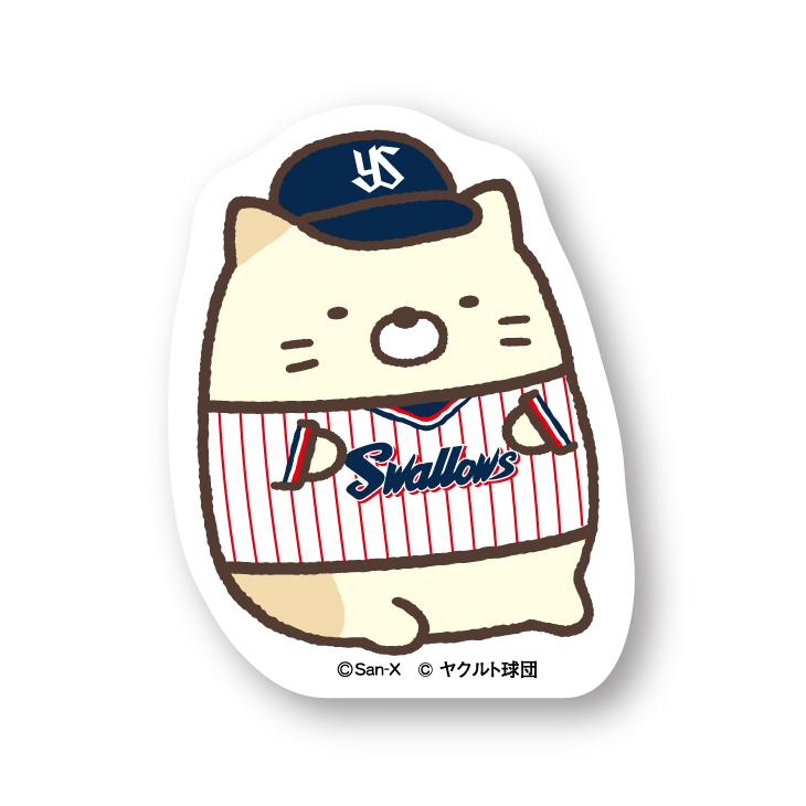 すみっコぐらし×スワローズ ステッカー（シークレット）7