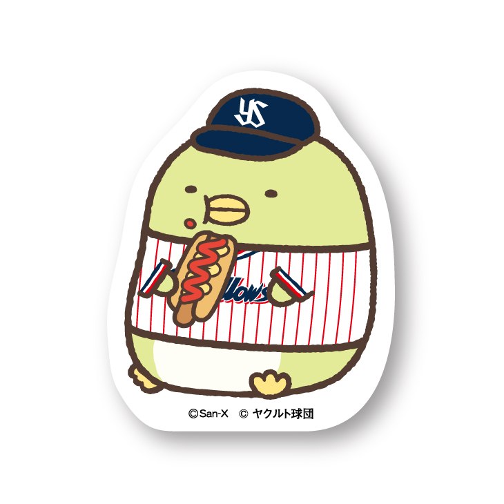 すみっコぐらし×スワローズ ステッカー（シークレット）7